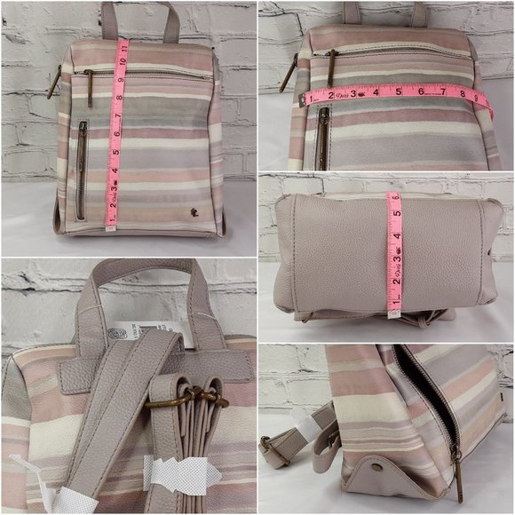 ELLIOTT LUCCA 'OLVERA' BACKPACK FULL SIZE MULTIPLE POCKETS  TOP STRAP - Picture 13 of 16